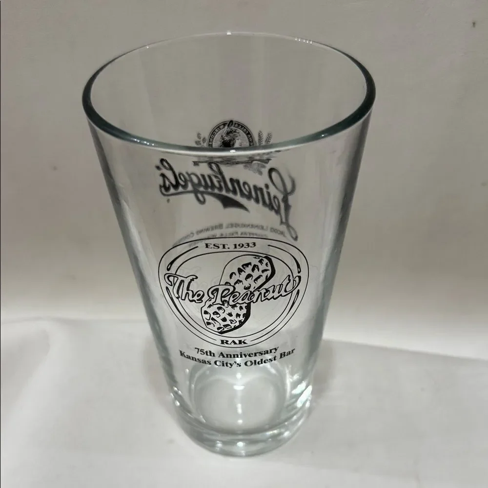 Leinenkugel Handcrafted Beer 16 Oz Clear Pint Glass Chippewa Falls Wisconsin